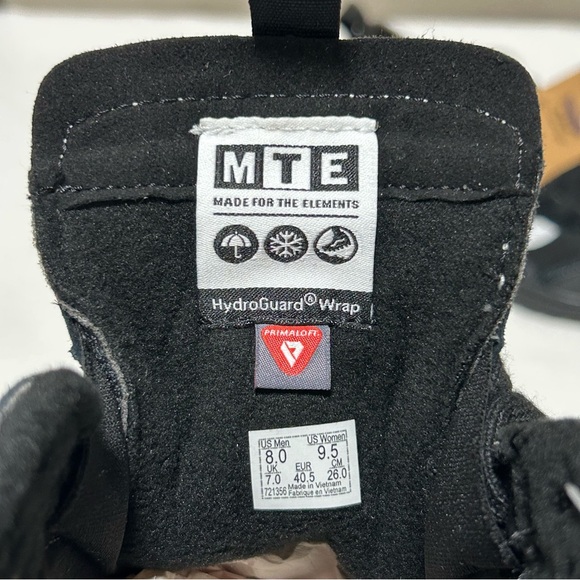 Vans UltraRange EXO MTE-1 Mountain Edition Black White All weather Sneakers M8 - Picture 11 of 14